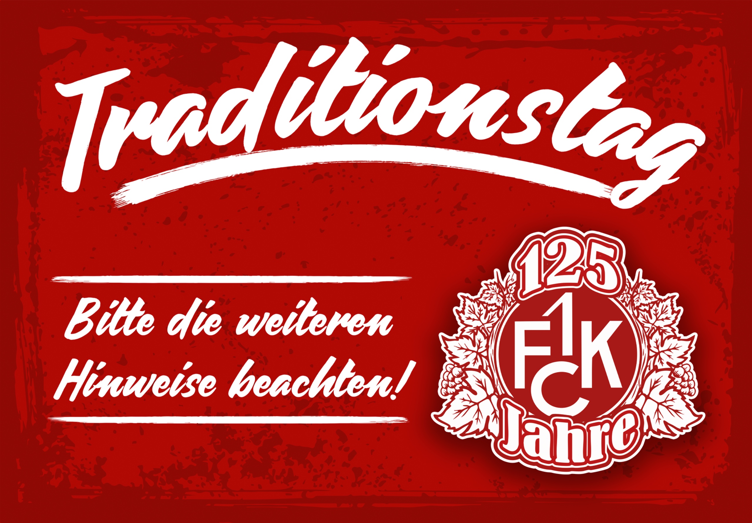 Traditionstag zum Heimspiel gegen Hertha BSC
